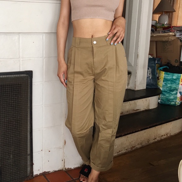 Club Monaco Pants - Club Monaco Khaki Olive Green Pants